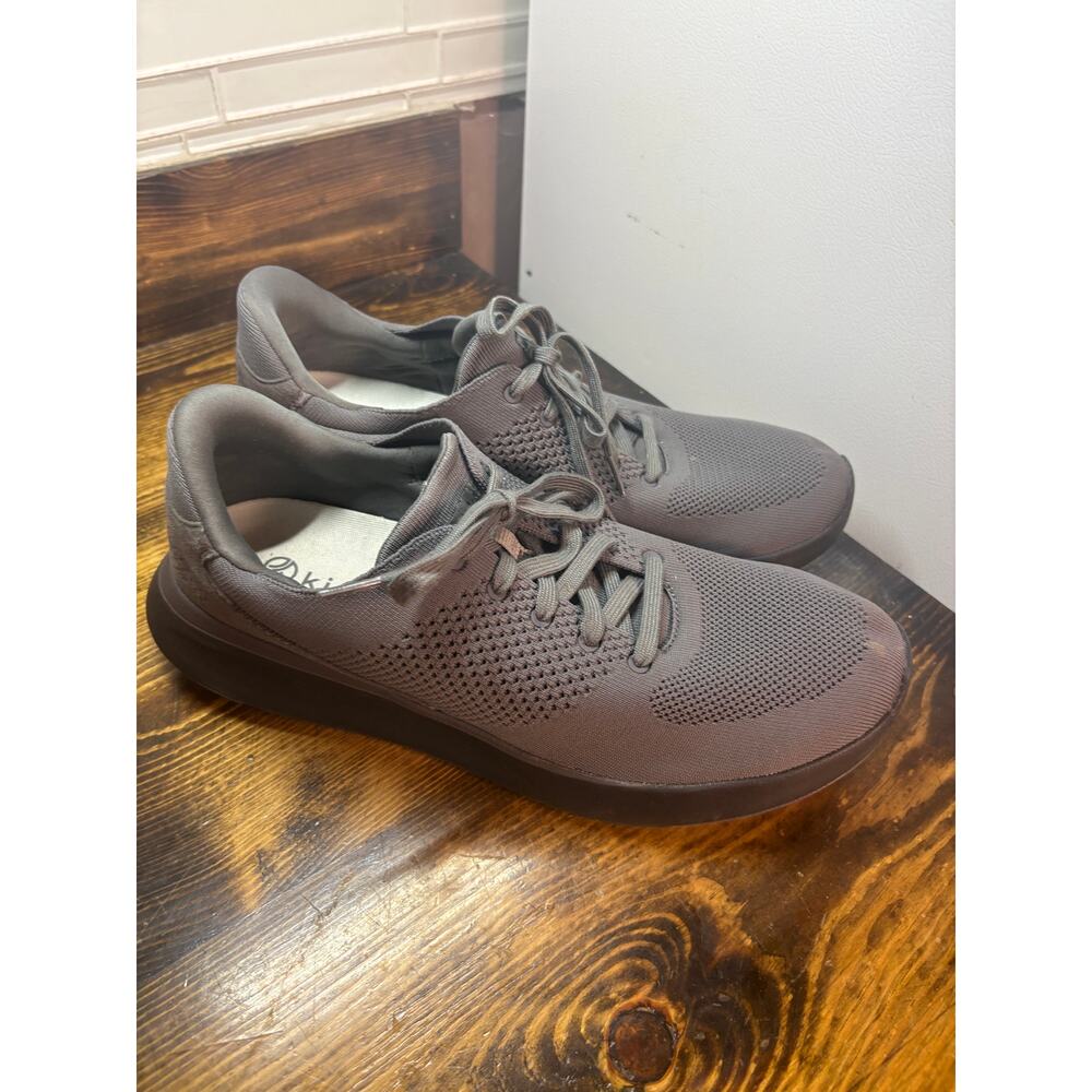 Kizik Lima Gray Slip On Hands Free Sneakers Mens Size 13‎